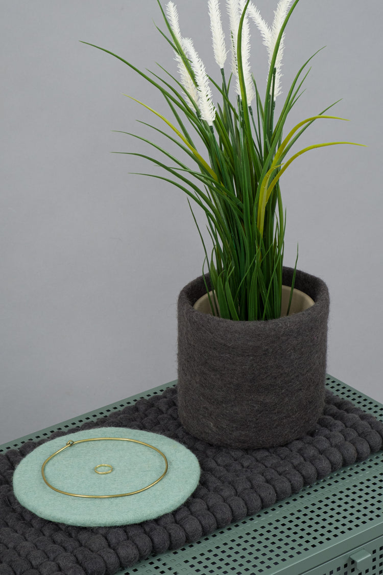 Mini kosz filcowy Kuno – 16 x 15 cm